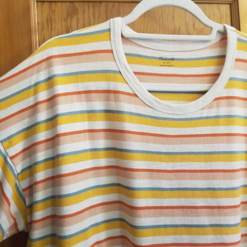 Madewell Cotton Striped T-Shirt